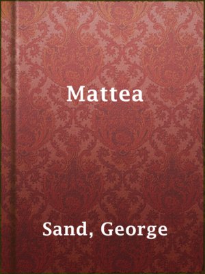 cover image of Mattea